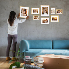 Giftgarden cadre sur table illustrant présentation stable et élégante