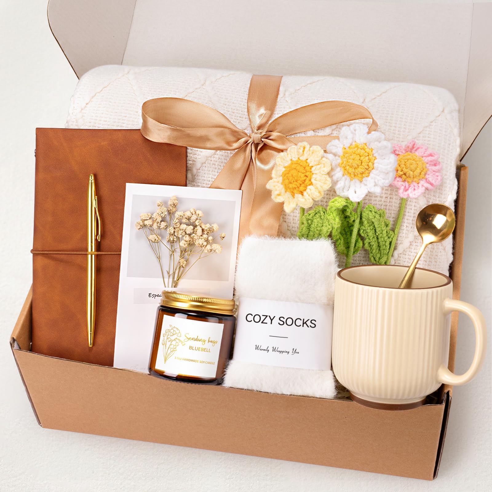 Giftissimo coffret extérieur blanc prêt à offrir avec présentation soignée