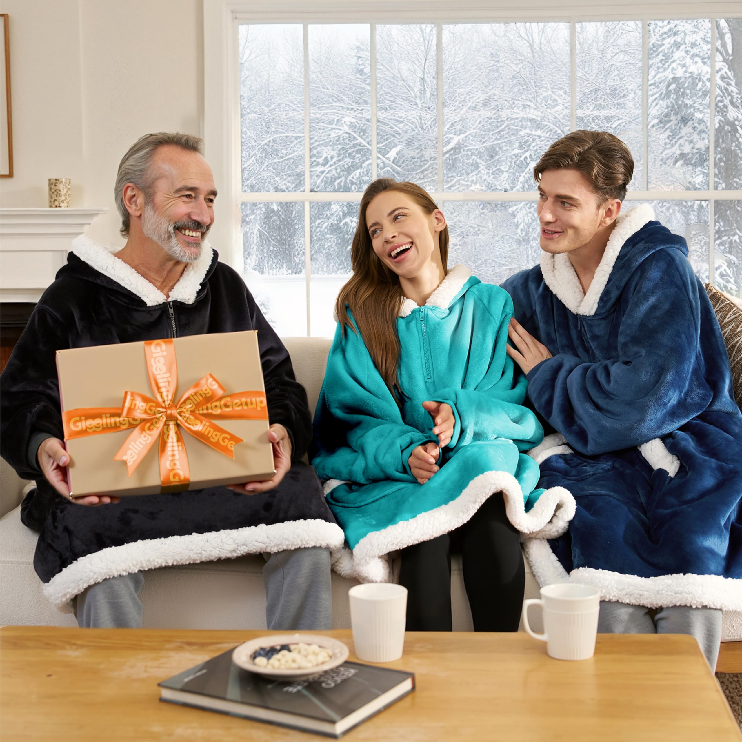 Giggling Getup comparaison taille montrant ajustement pour différentes morphologies