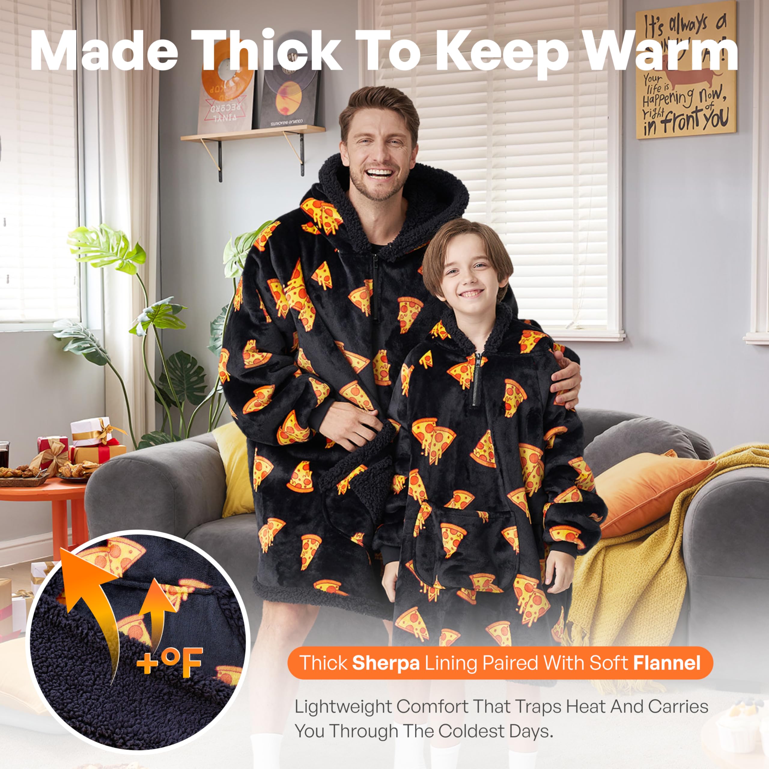 Giggling Getup gros plan doublure sherpa pour chaleur douce
