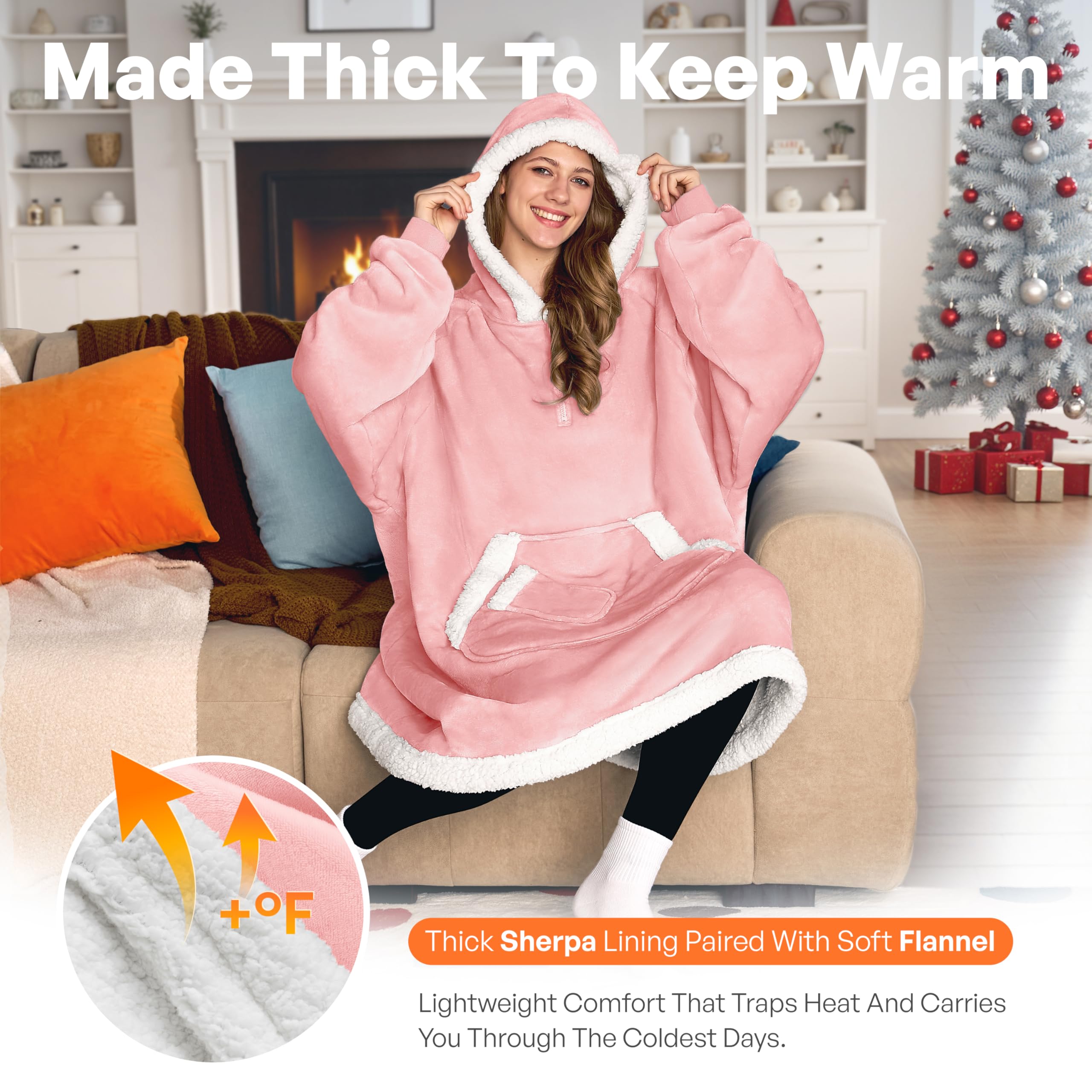 Giggling Getup gros plan sherpa, douceur chaude et moelleuse