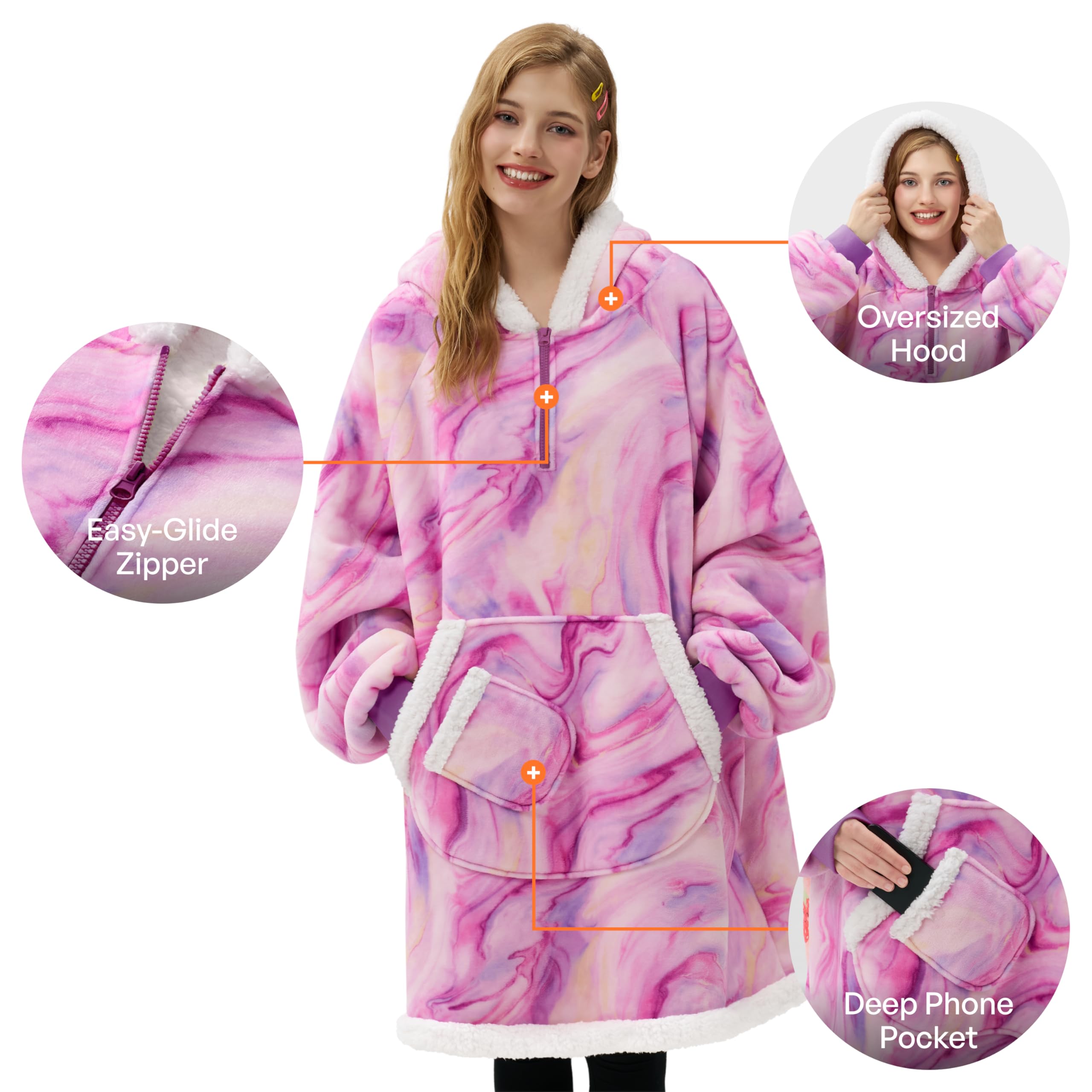 Giggling Getup poches et compartiment téléphone pour rangement pratique