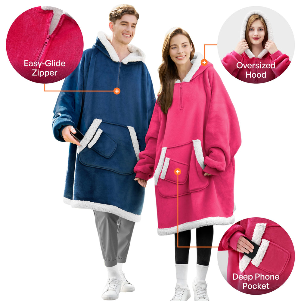 Giggling Getup poches et manches pratiques pour mains libres