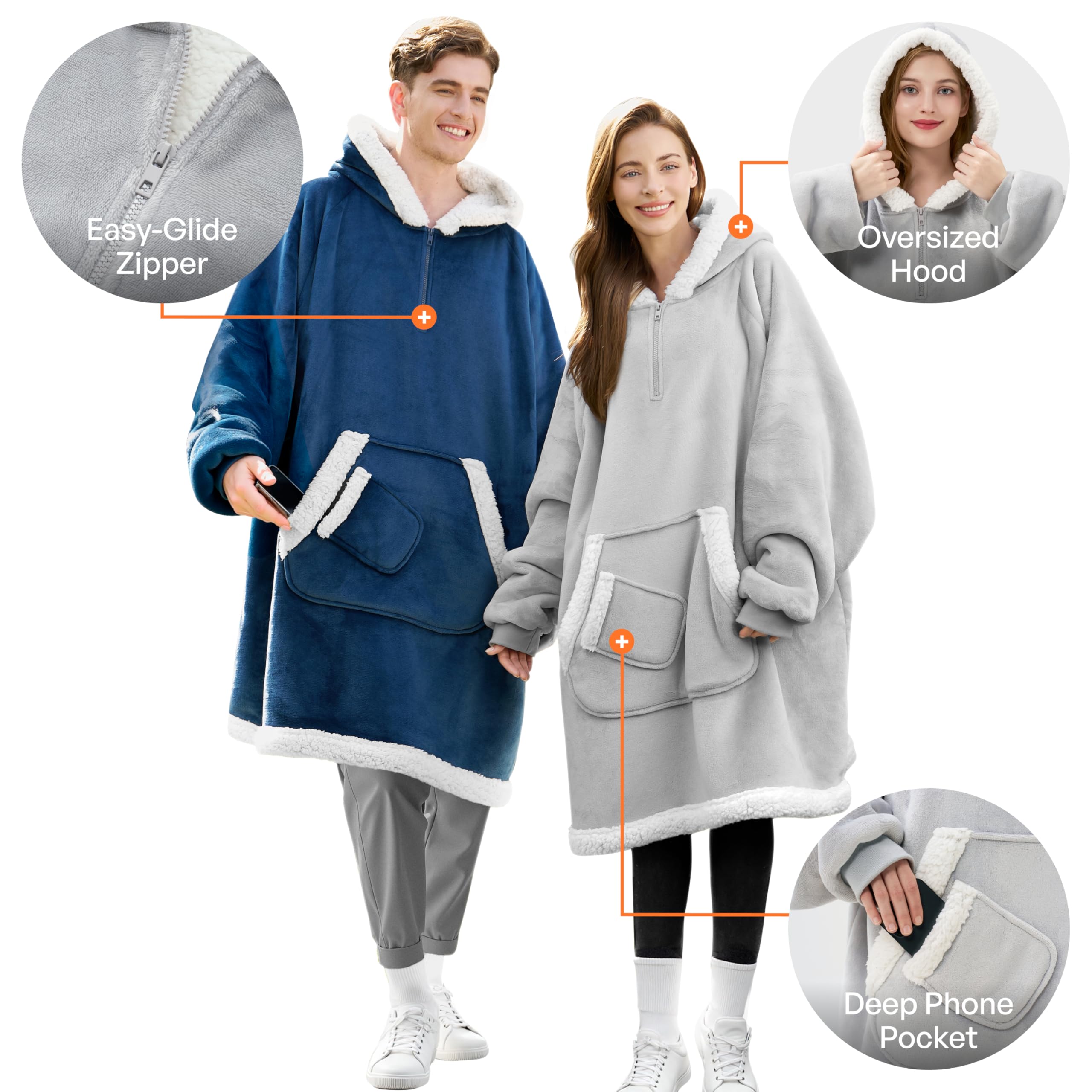 Giggling Getup poches avec téléphone pratique et rangement sécurisé