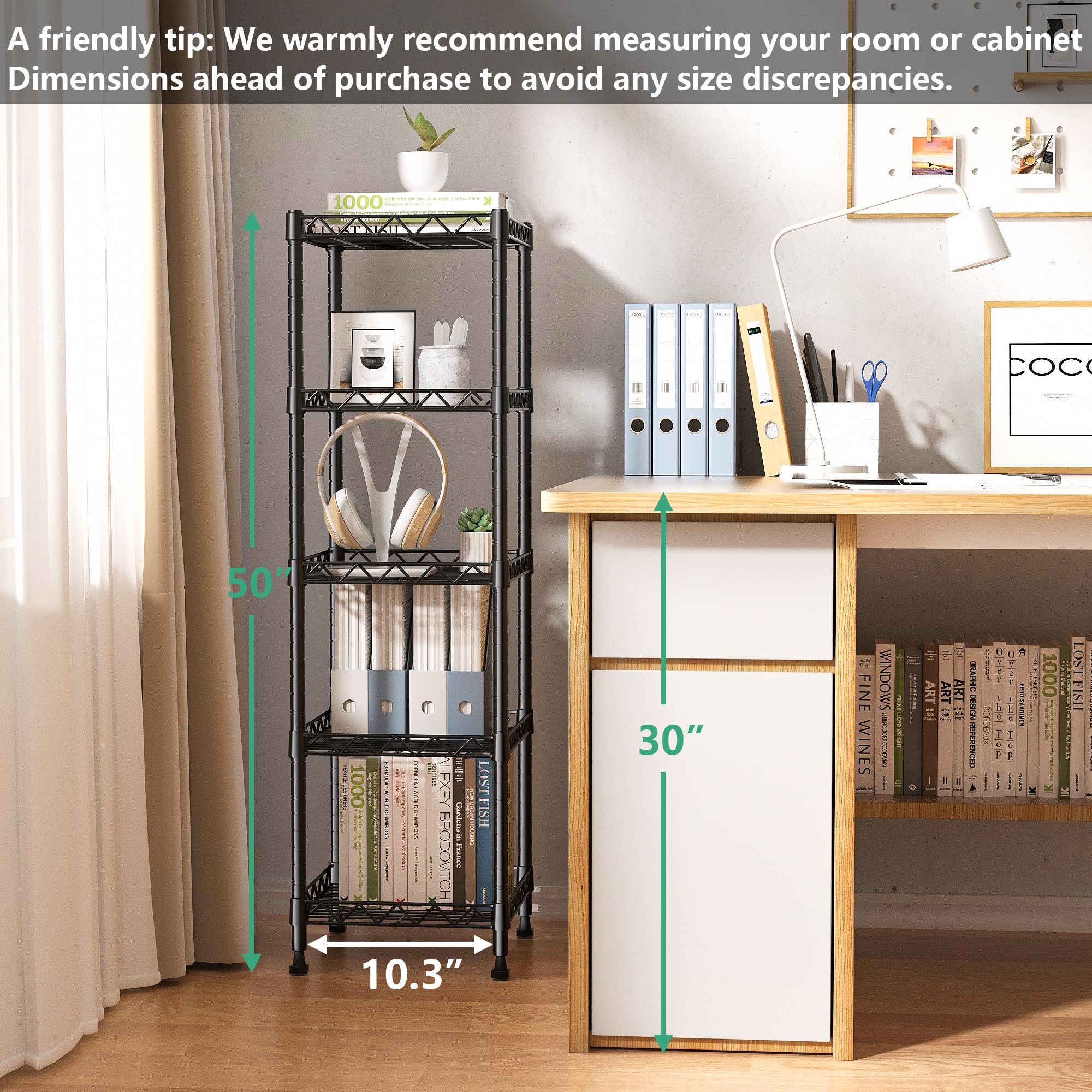 GIOTORENT étagère installée en salle de bain pour organiser produits