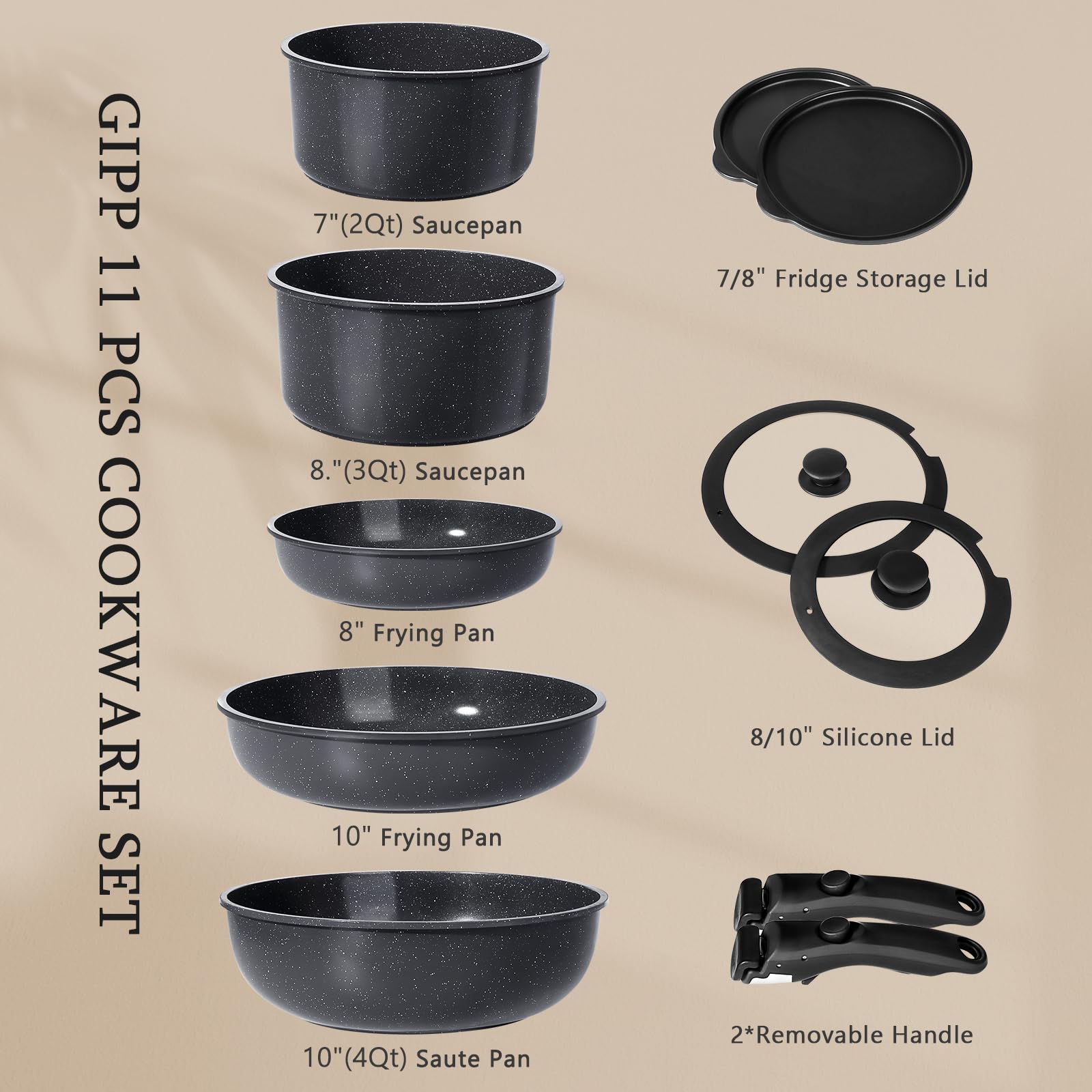 GiPP couvercles silicone et stockage montrant conservation pratique