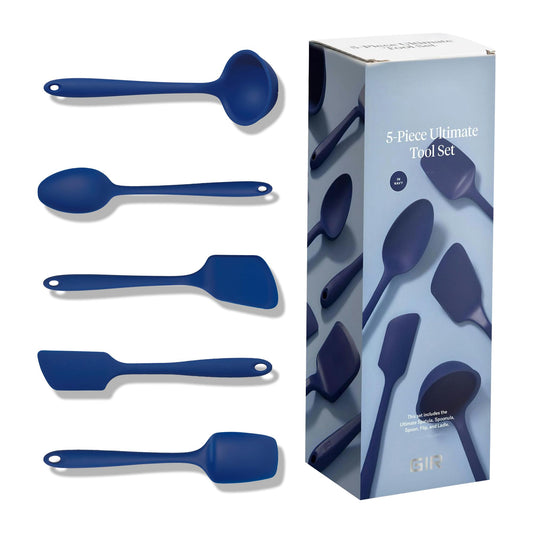 GIR face avant packaging montrant set complet et couleur navy pour cuisine organisée