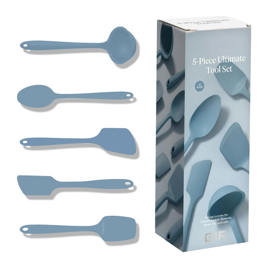 GIR set 5 pièces face visible, finition Slate, organisation pratique