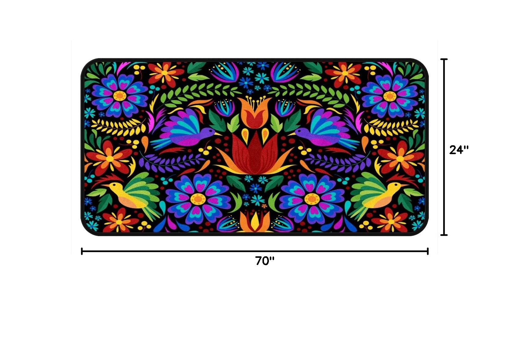 GISPOG gros plan motif floral couleurs vives durable et décoratif