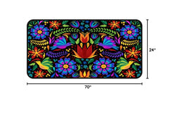 GISPOG gros plan motif floral couleurs vives durable et décoratif