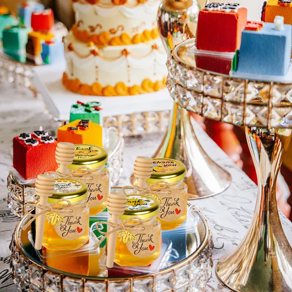 GIVAMEIHF bocaux décorés sur table de mariage apportant élégance