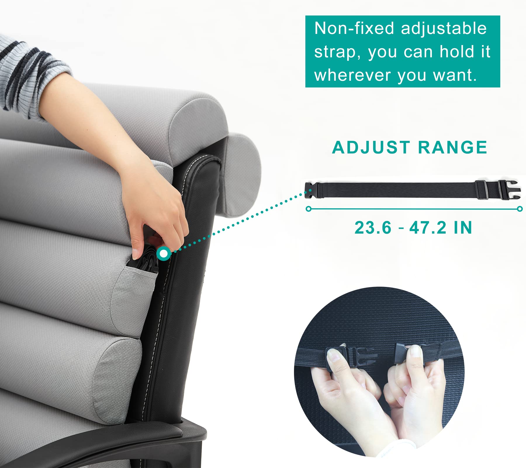 GIVANLEE coussin posé sur canapé pour visualiser dimensions et couverture