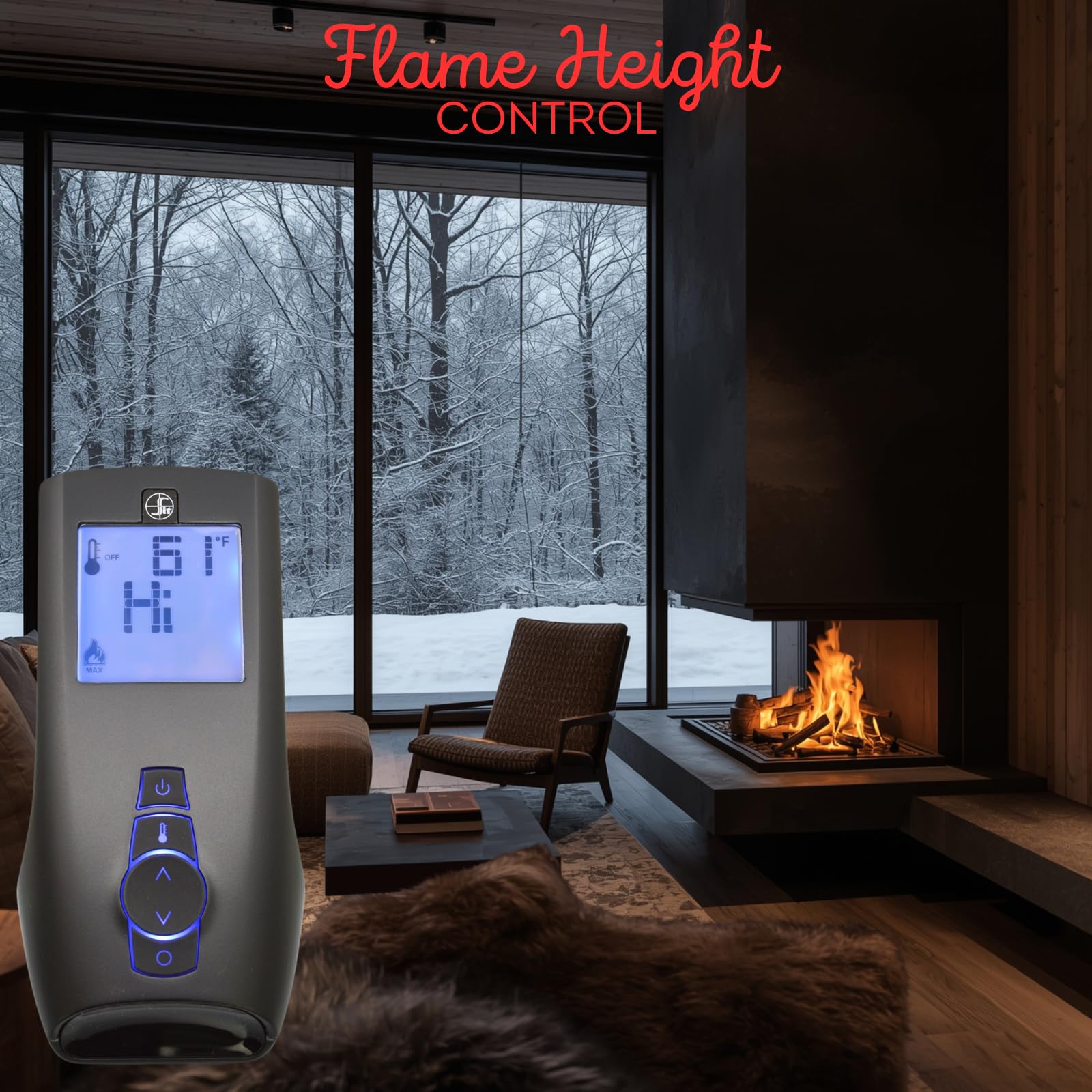 GIZMO TECH PARTS SIT Proflame 2 contrôle depuis canapé pour confort immédiat