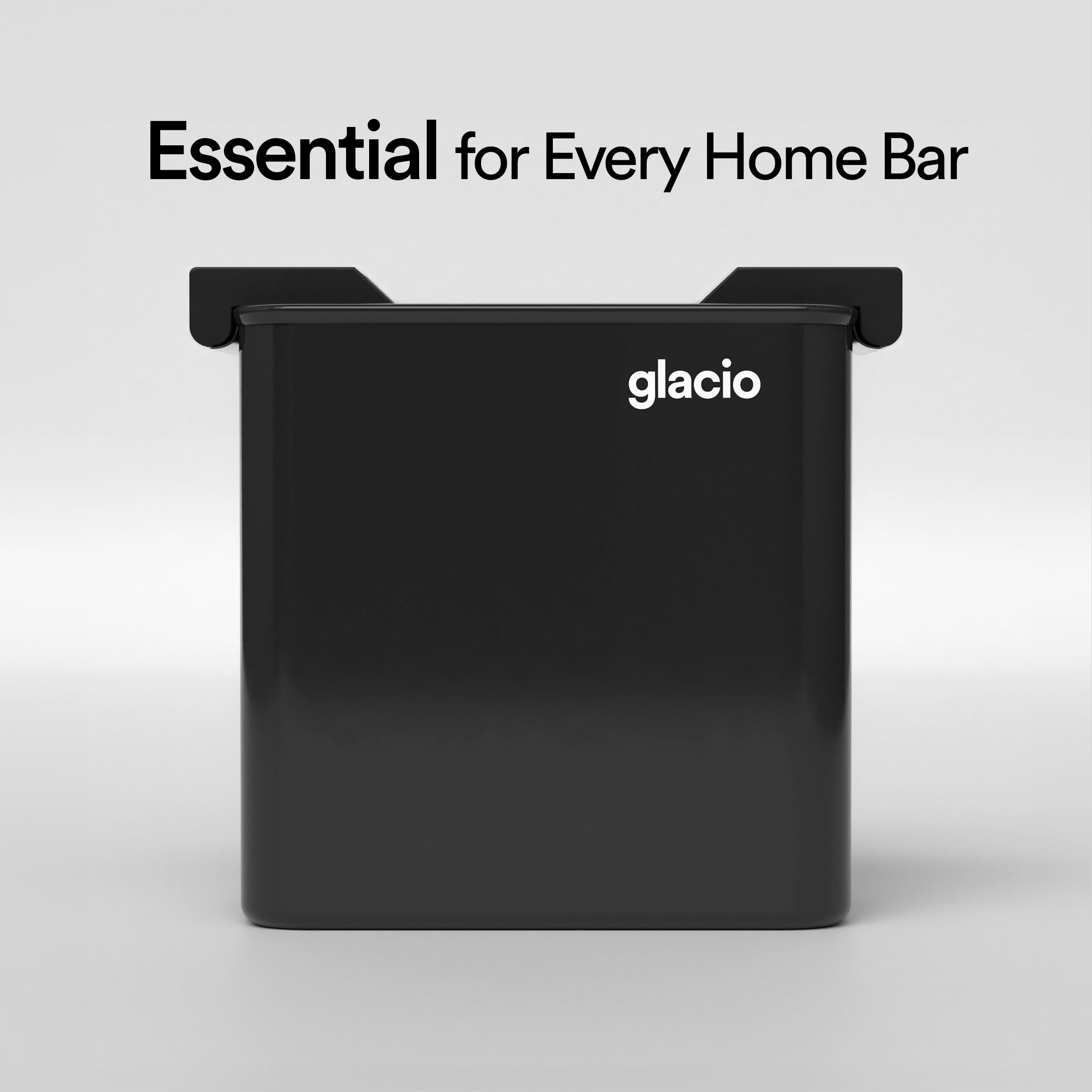 glacio détail d’un cube de glace aux arêtes nettes pour une fonte lente