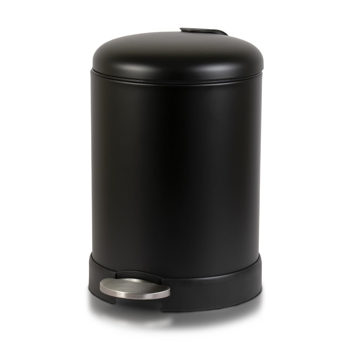 Glad poubelle face avant noire montrant design compact et gain de place
