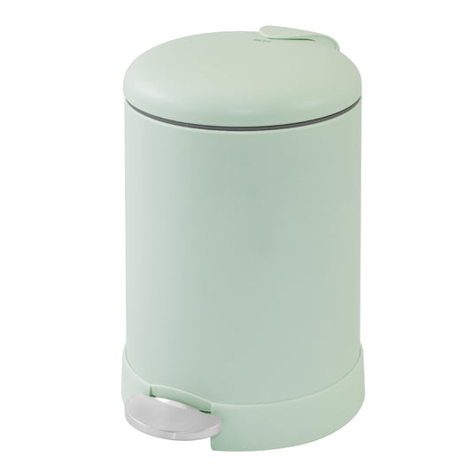 Glad poubelle face avant vert montrant design compact et gain de place