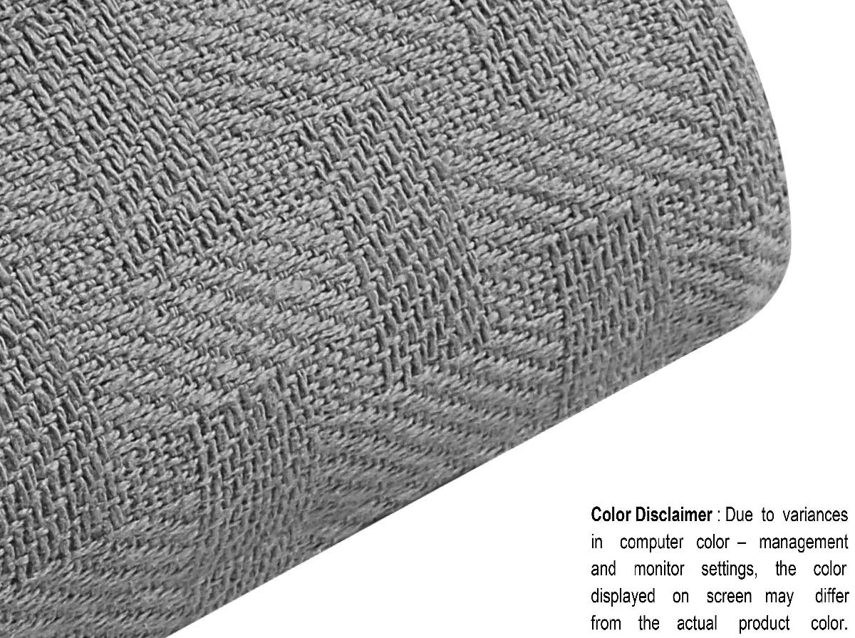 GLAMBURG gros plan du tissage coton montrant texture douce et aération