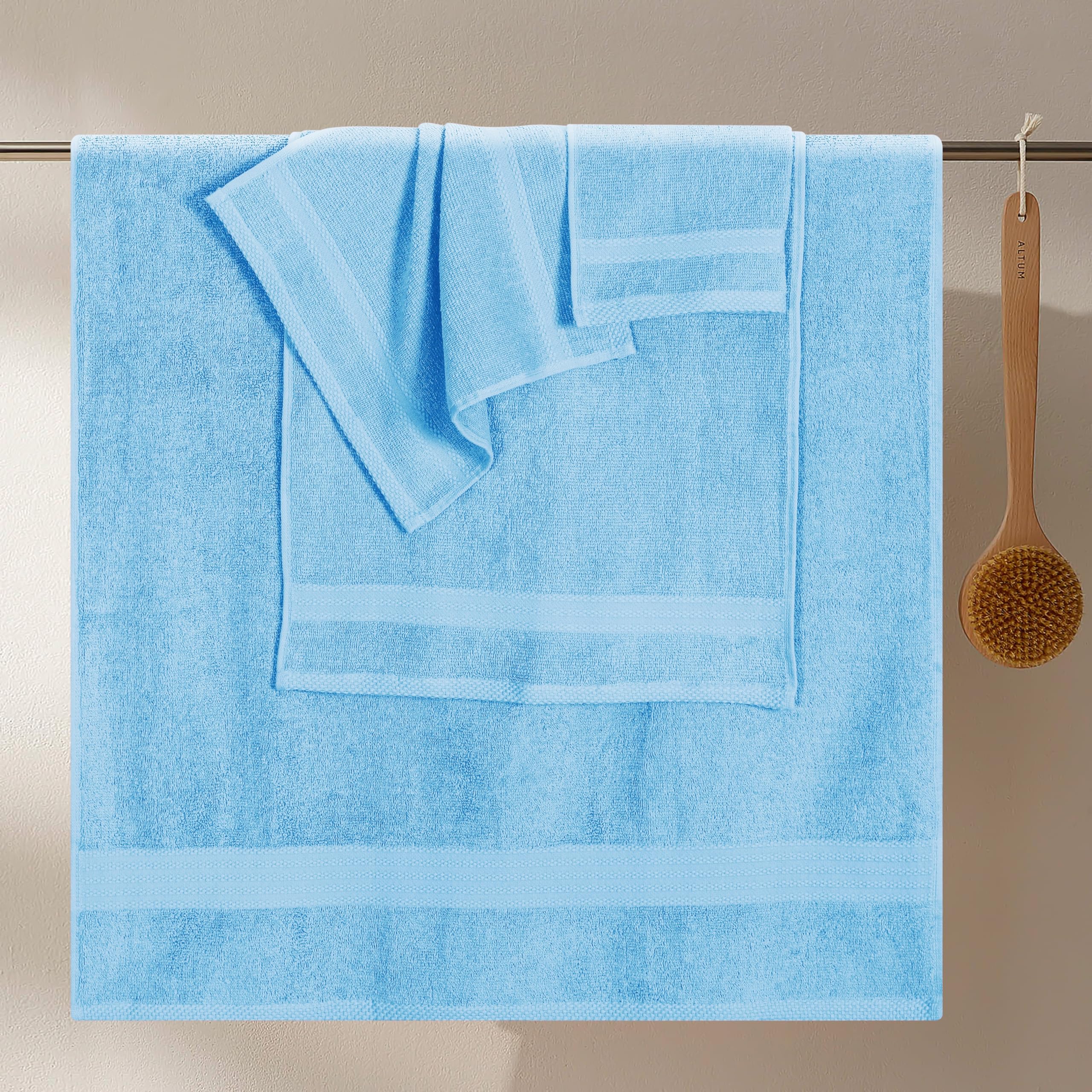 GLAMBURG gant de toilette gros plan, texture douce bénéfique pour le visage