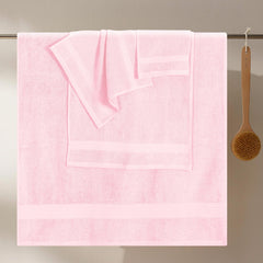 GLAMBURG serviette de bain 27x54 déployée offrant grande couverture et confort