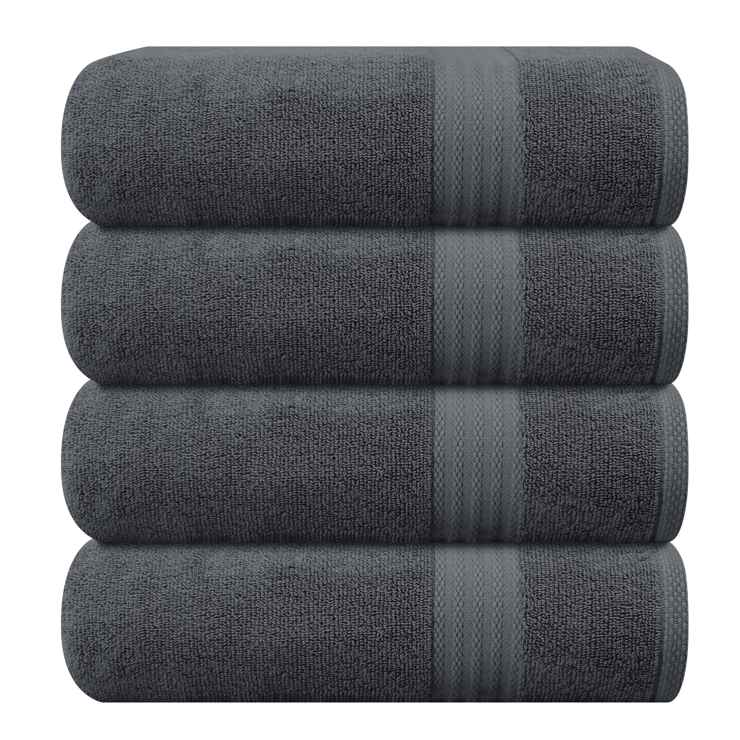 GLAMBURG serviette face avant charcoal cosy et absorbante