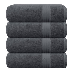 GLAMBURG serviette face avant charcoal cosy et absorbante