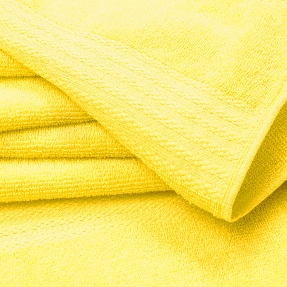 GLAMBURG gros plan sur le tissage ringspun montrant douceur et absorption