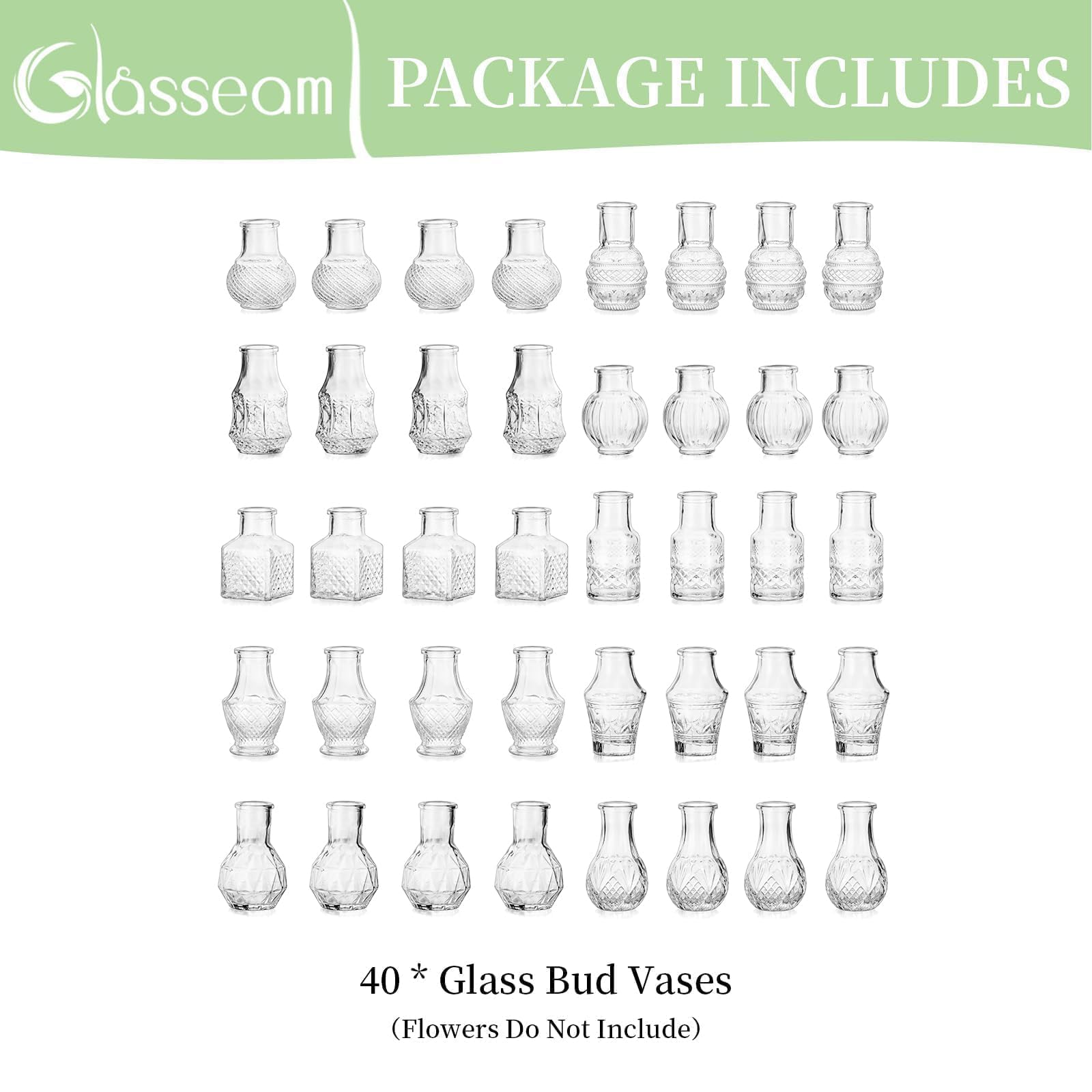 Glasseam boîte cadeau avec ruban présentoir idée cadeau élégante