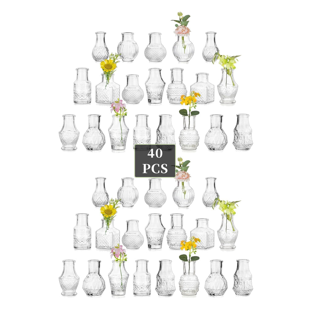 Glasseam groupe de vases sur table montrant harmonie décorative