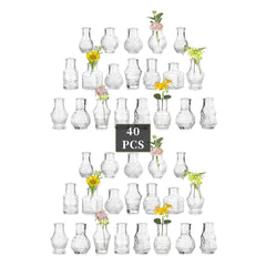Glasseam groupe de vases sur table montrant harmonie décorative
