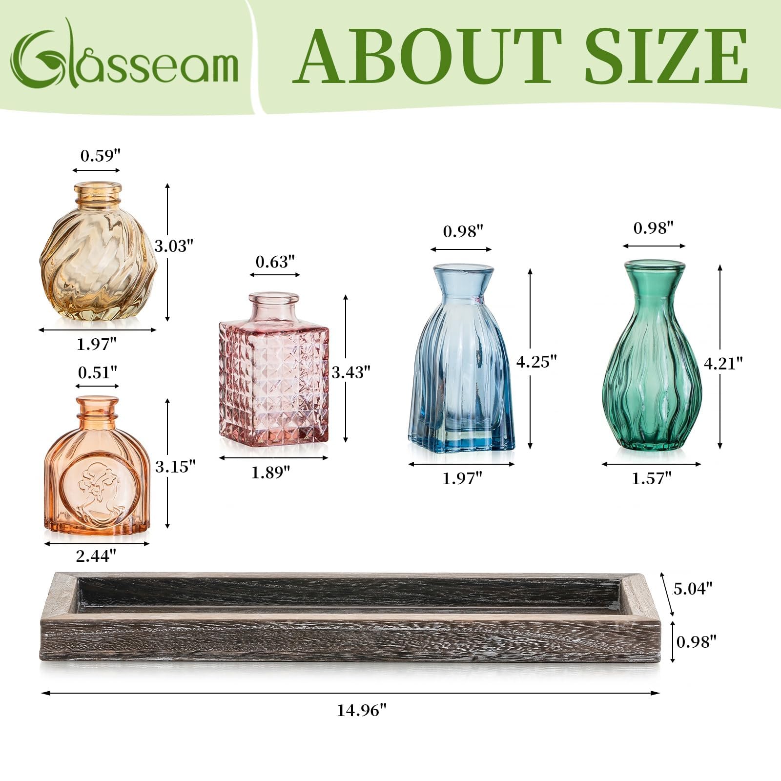 Glasseam plateau en paulownia zoom affichant finition bois naturel durable