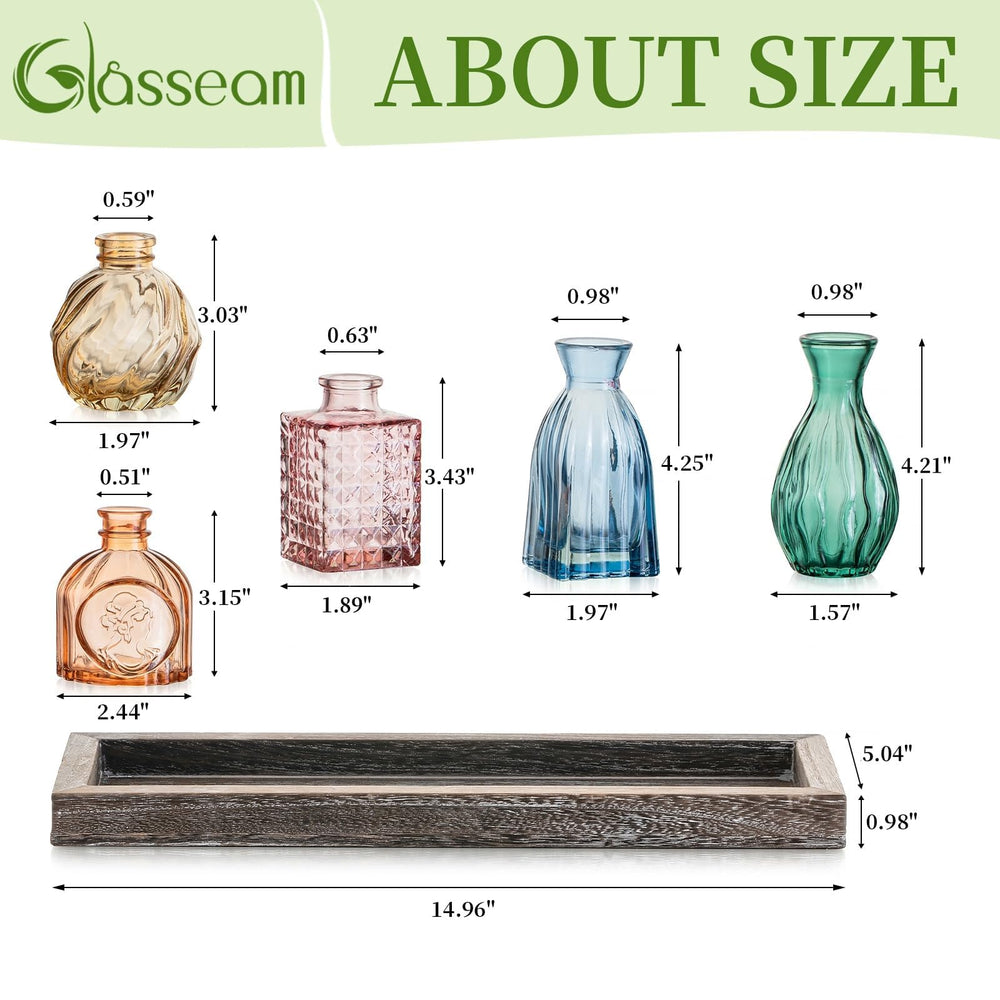Glasseam plateau en paulownia zoom affichant finition bois naturel durable