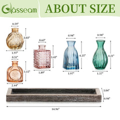 Glasseam plateau en paulownia zoom affichant finition bois naturel durable