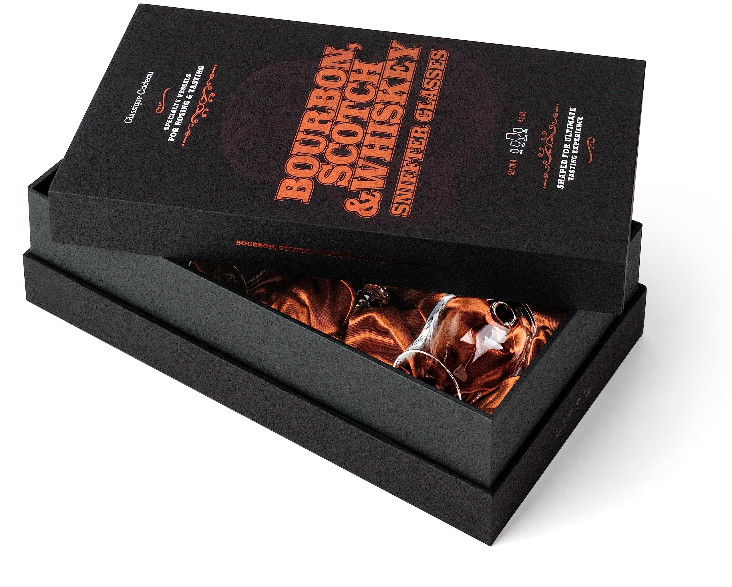 GLASSIQUE CADEAU coffret cadeau ouvert protecteur prêt à offrir
