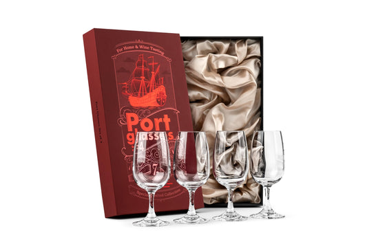 GLASSIQUE CADEAU coffret prêt à offrir présentant les quatre copitas et bénéfice d'élégance