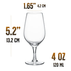 GLASSIQUE CADEAU profil montrant col resserré et pied court avantageux