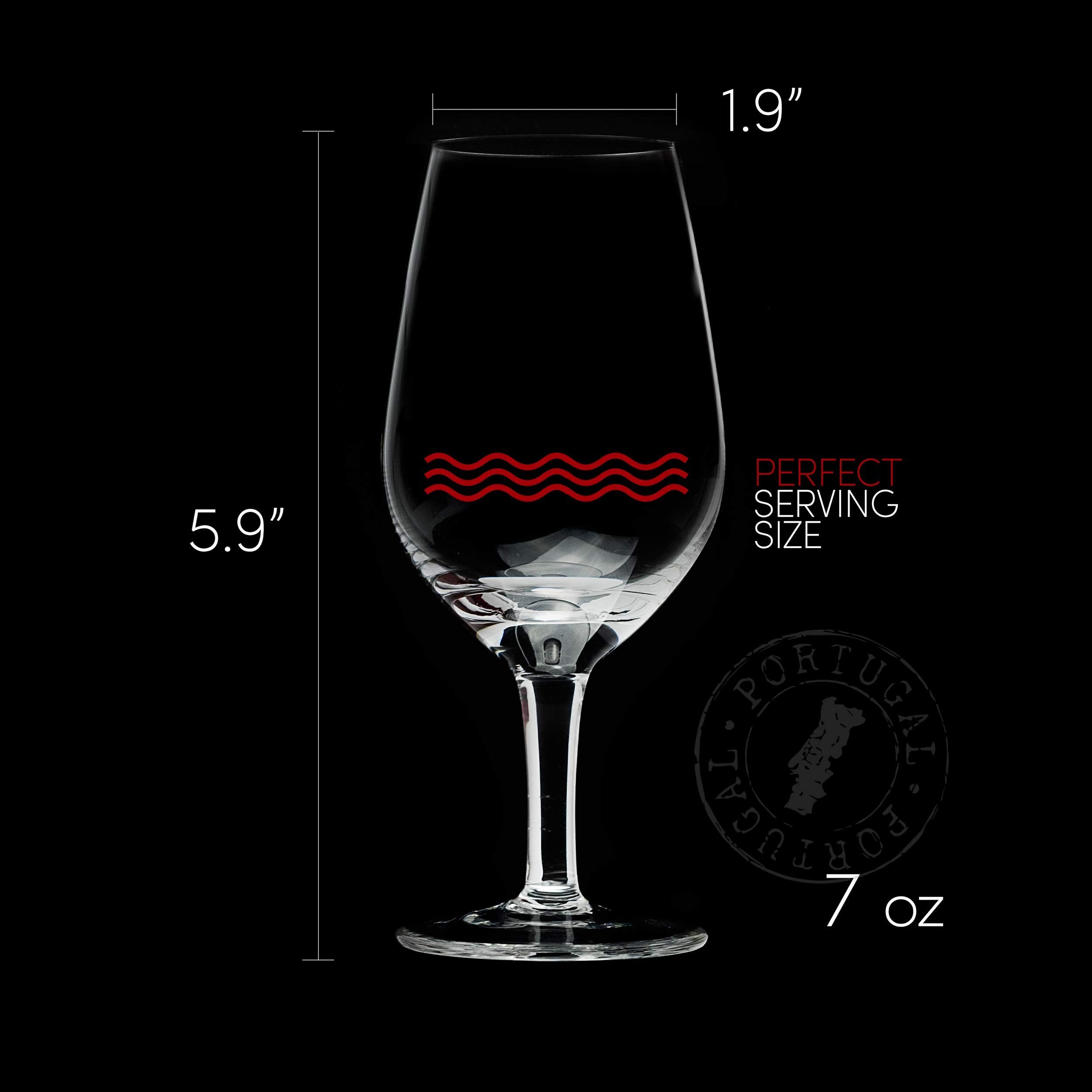 GLASSIQUE CADEAU profil d'une copita illustrant équilibre et prise en main confortable