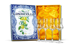 GLASSIQUE CADEAU verres limoncello face montrant élégance et finition