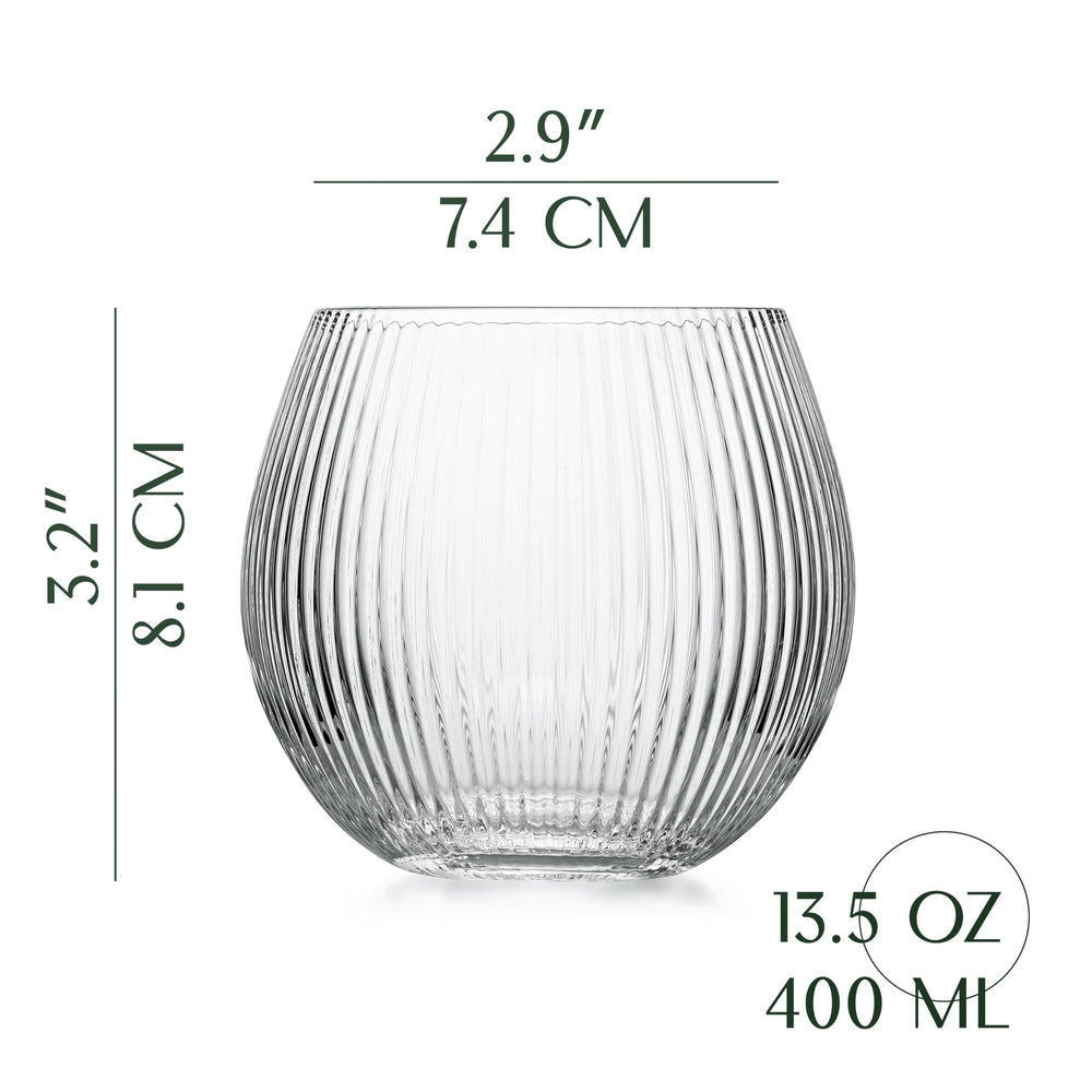 GLASSIQUE CADEAU gros plan sur rainures décoratives apportant prise sûre