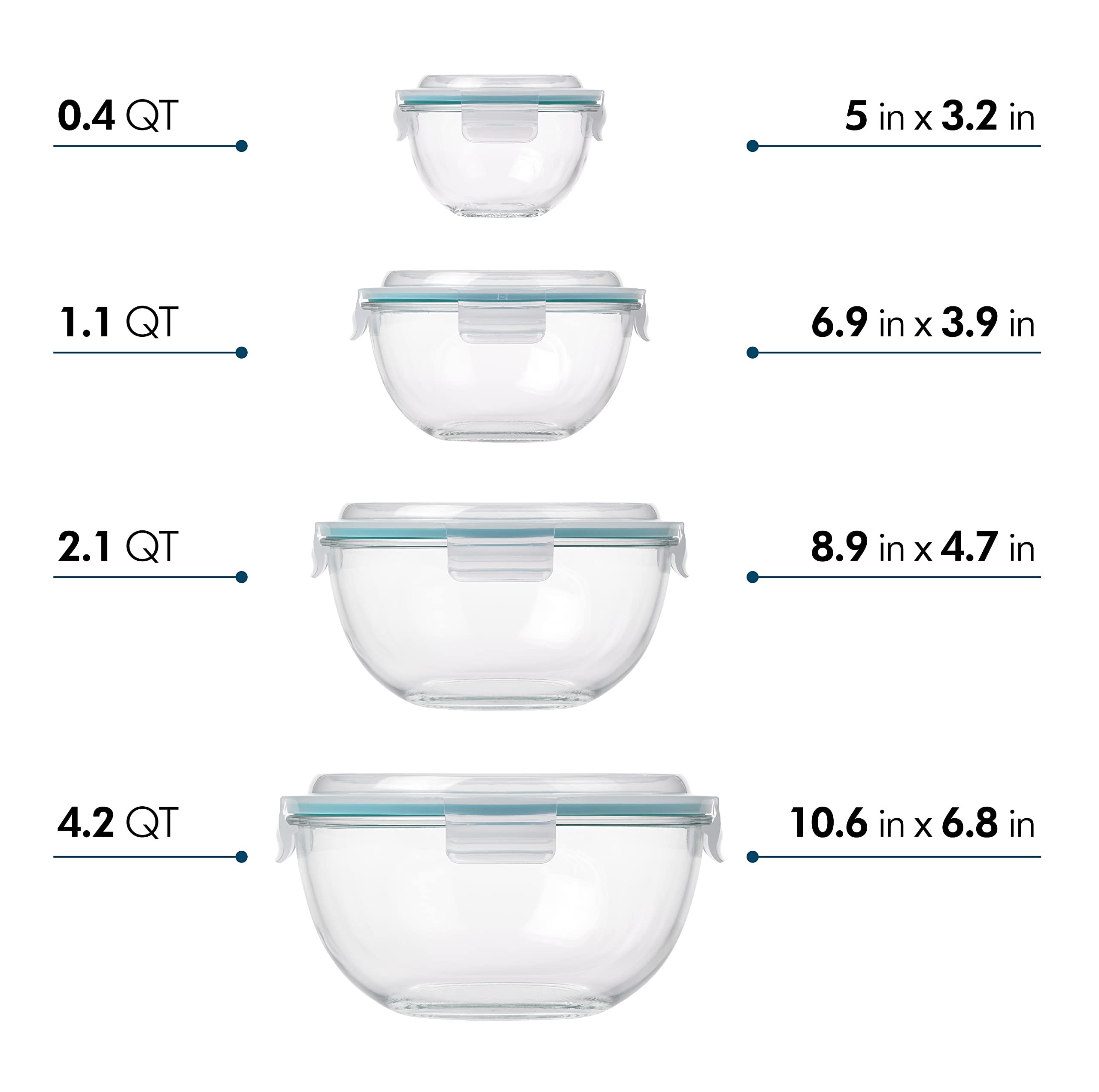 Glasslock gros plan verre trempé illustrant robustesse et résistance thermique pour cuisson