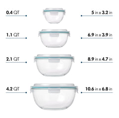 Glasslock gros plan verre trempé illustrant robustesse et résistance thermique pour cuisson