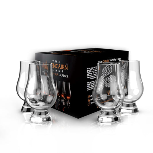 GLENCAIRN coffret face montrant l'emballage élégant et l'attrait cadeau