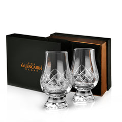 GLENCAIRN verre face montrant la silhouette et l'élégance pour meilleure appréciation