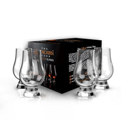 GLENCAIRN verre devant emballage montrant présentation soignée et prêt à offrir