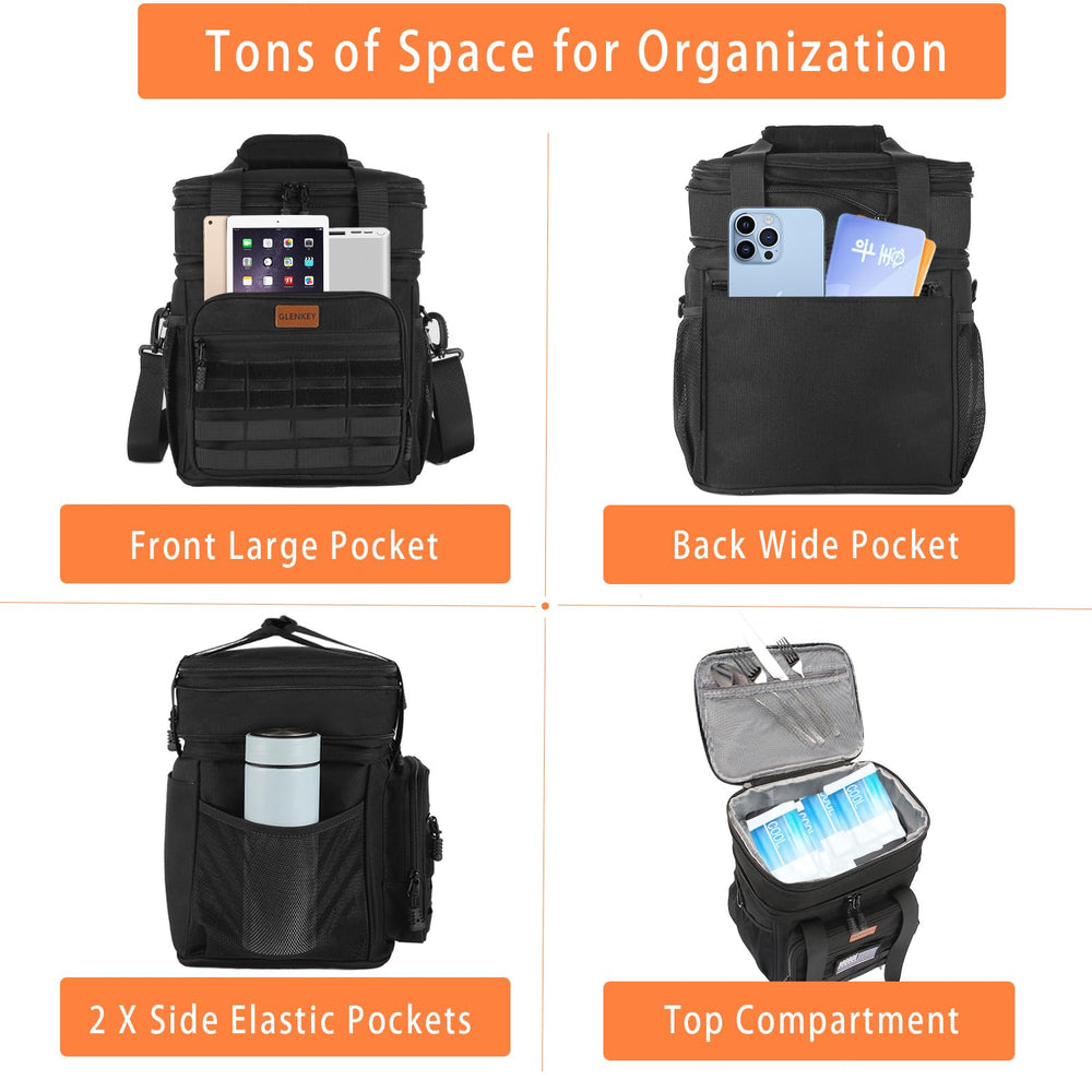 GLENKEY détail velcro et webbing pour personnalisation et fixations pratiques