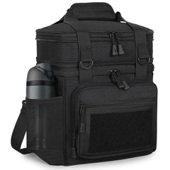 GLENKEY sac devant montrant fermeture et robustesse pour transport sûr