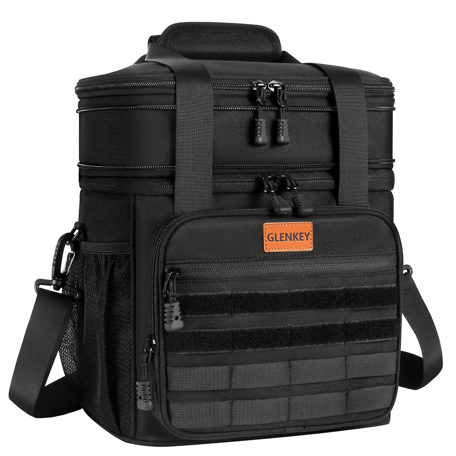 GLENKEY sac isotherme face avant montrant fermeture robuste et look tactique