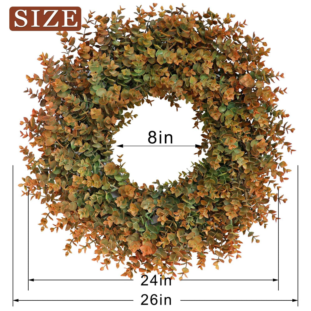 GLIDLION couronne au-dessus cheminée décoration saisonnière élégante