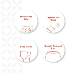 GLING verre à côté d'un objet pour indiquer l'échelle et la capacité de 15 oz