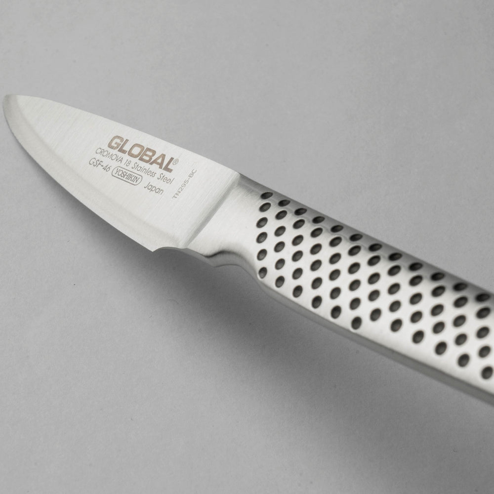 Global GSF-46 emballage et étiquette Made in Japan pour confiance