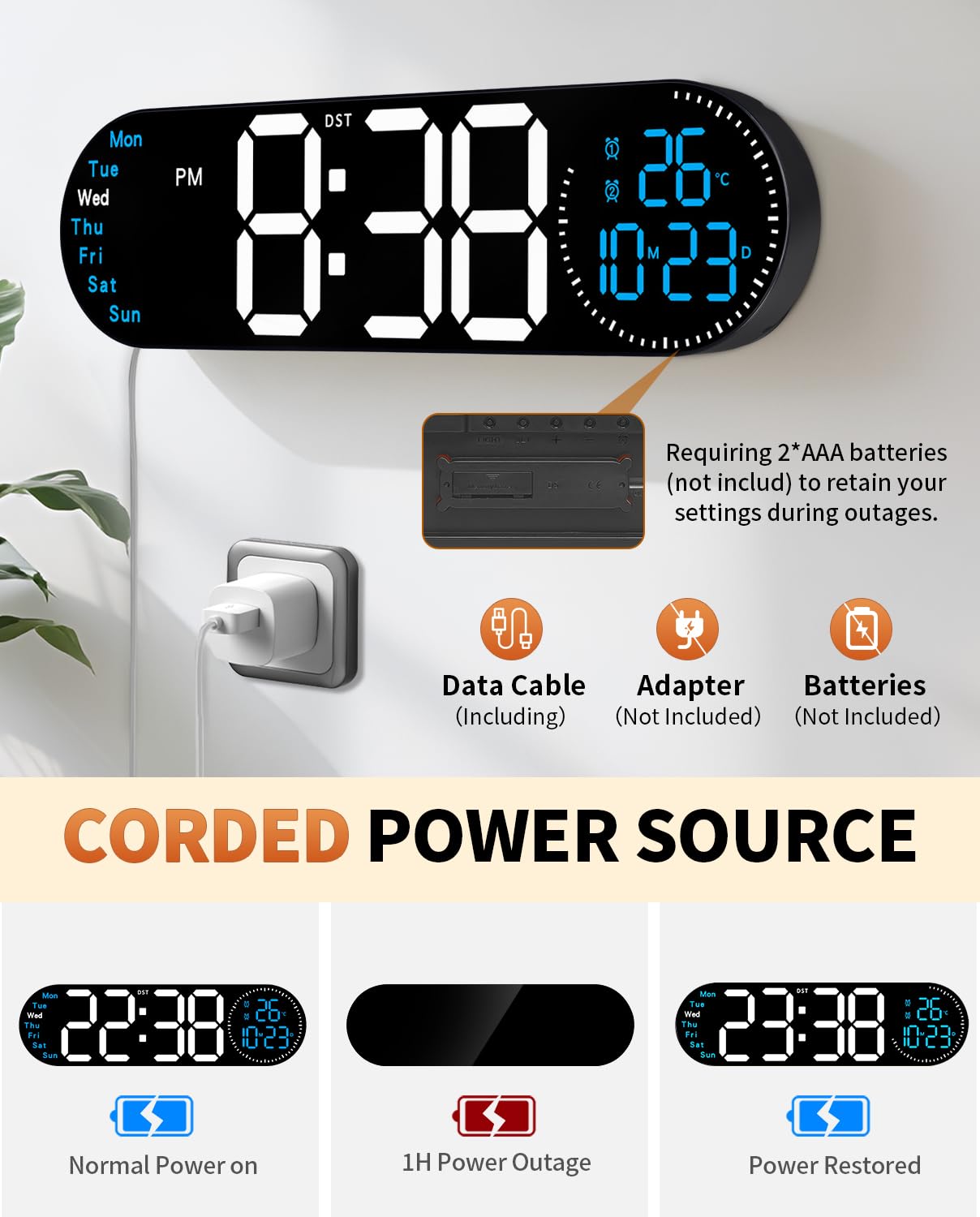 GLOKUUCA mode veilleuse la nuit pour atmosphère douce